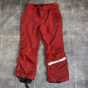 Women's Helly Hansen Insulated Resort Red Ski Patrol Winter Snow Ski Pants Sz XL